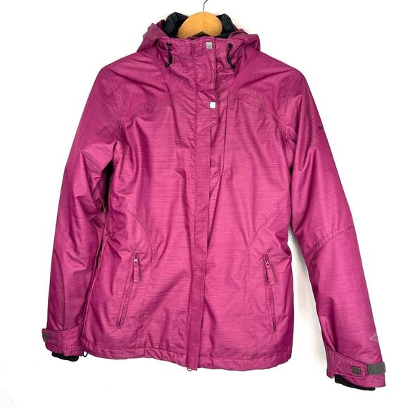 Like new Columbia Omni-Tech 3-n-1 Hooded Snow Ski Jacket Quilted Liner medium - Picture 1 of 8